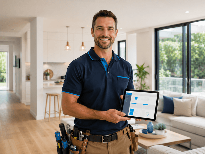 A home-services professional with a website that wins jobs
