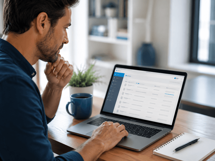 Reviewing enquiries in a leads inbox